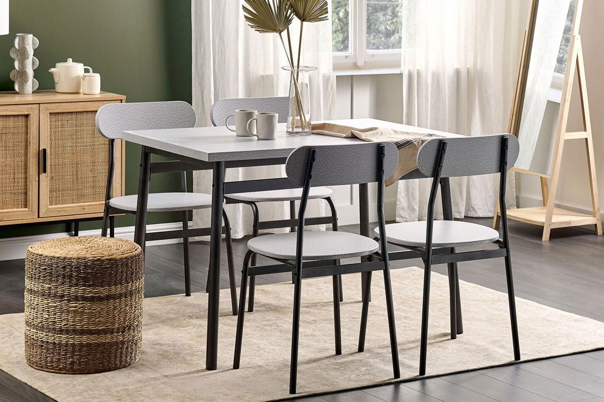 Mesa retangular pequena - Mesas de refeição pequenas para a sua sala